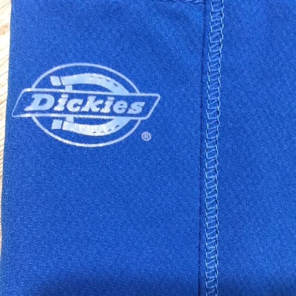 Dickies Dynamix Royal Blue Scrubs Pant Mid Rise Straight Leg Drawstring size S - Picture 5 of 14
